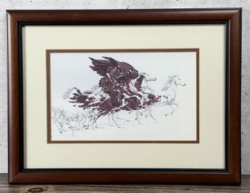 Bev Doolittle Eagles Flight Print