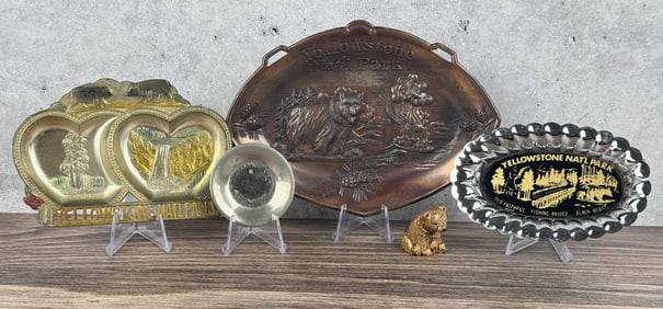 Collection of Yellowstone National Park Souvenirs
