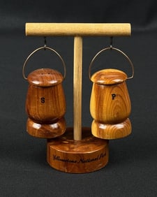 Yellowstone Park Souvenir Salt & Pepper Shakers