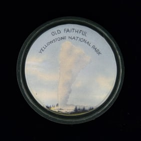 Yellowstone Park Old Faithful Paperweight