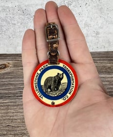 Yellowstone Park Transportation Co Luggage Tag