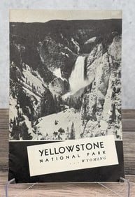 1940 Yellowstone National Park Wyoming Guide Book