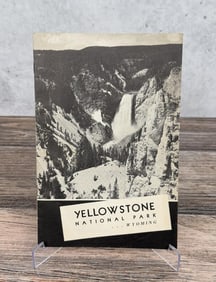 1940 Yellowstone National Park Wyoming Guide Book