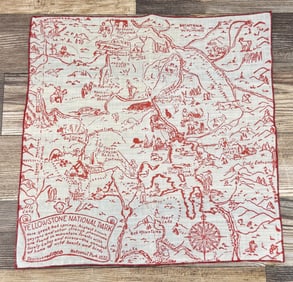 Yellowstone National Park Souvenir Handkerchief