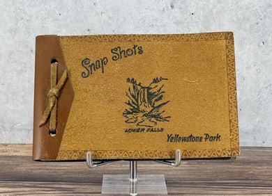 Yellowstone Park Souvenir Photo Album