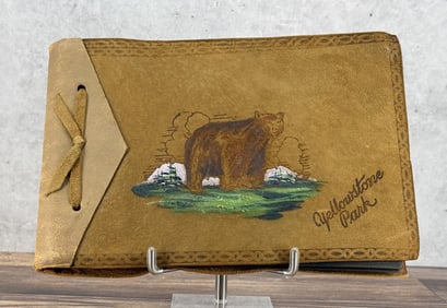 Yellowstone Park Souvenir Photo Album