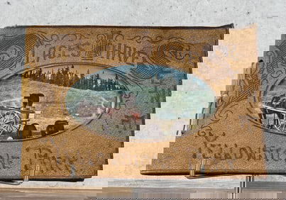 Yellowstone Park Souvenir Postcard Album