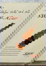 Original Nesbitt Orange Soda Illustration Painting