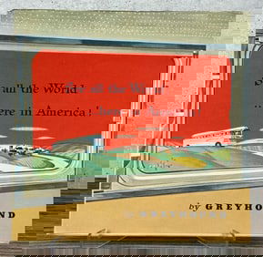 1950 Greyhound Bus Brochure