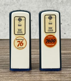 Royal Union Montana Gas Pump Salt Pepper Shakers