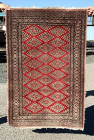 Turkish Bokahara Persian Oriental Rug
