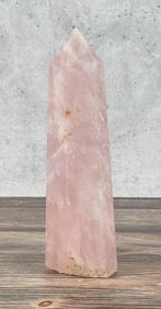 Large Rose Quartz Tower Spire Obelisk