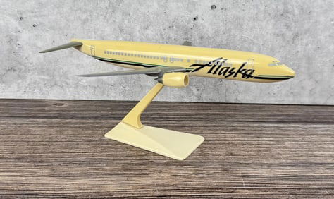 Alaska Airlines Airplane Desk Model