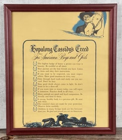 Hopalong Cassidy's Creed Poem