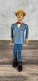 Carved Folk Art Marionette Puppet