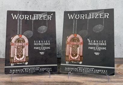 Wurlitzer Service Instructions and Parts Catalogs