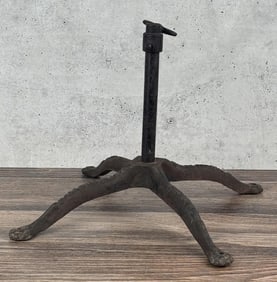 Antique Cast Iron General Store Display Stand Base