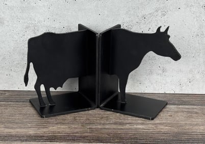 Cow Bookends