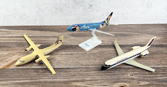 Collection of Airplane Desk Models