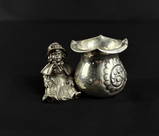 Meriden Silverplate Toothpick Holder