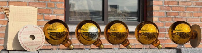 Amber Film Development Light Bulbs