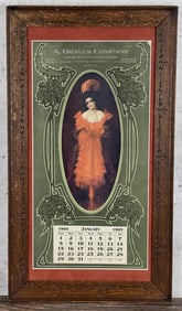 A. Graves Railroad Watch Inspectors Calendar