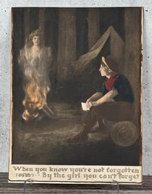 Berdan Cowboy Lithograph