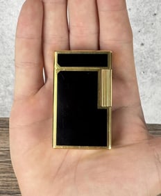 Vintage S.T. Dupont Lighter Blue Lacquer