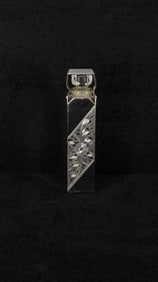 Victorian Sterling Silver Perfume Bottle