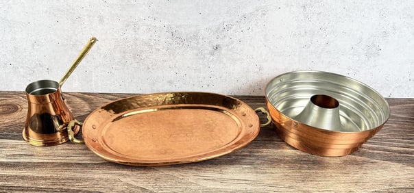 Collection of Copper Kitchen Articles