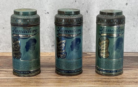 Group of Sanadora Woman's Menstrual Relief Tins