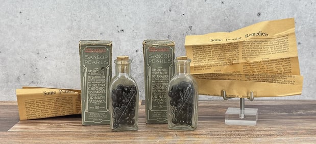 Quack Medicine Penslar Sancop Pearls Remedies
