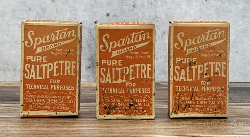 Quack Medicine Spartan Brand Pure Saltpetre