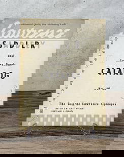 George Lawrence Saddlery Leather Goods Catalog 60: Decent example. 1960