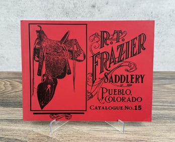 R.T. Frazier Saddlery Pueblo Colorado Catalog 15
