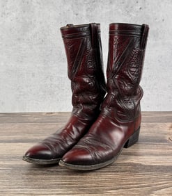 Vintage Lucchese San Antonio Texas Cowboy Boots