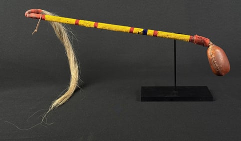 Flop Head Apache Native American Indian War Club