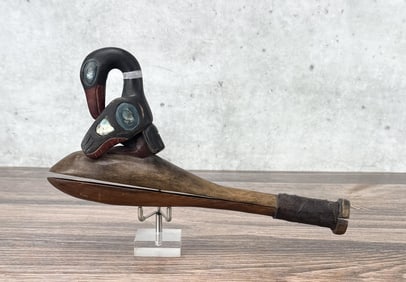 Rich Lavelle Tlingit Northwest Coast Indian Rattle