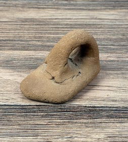 Ancient Roman Terracotta Amphora Handle