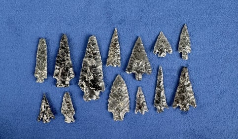 Ancient Native American Indian Arrowheads Oregon