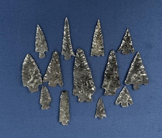 Ancient Native American Indian Arrowheads Oregon