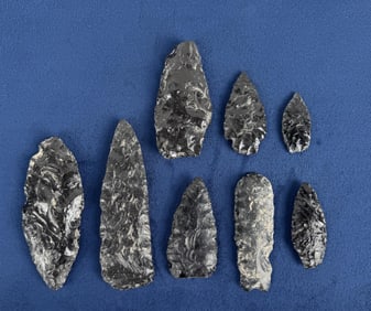 Ancient Native American Indian Arrowheads Oregon