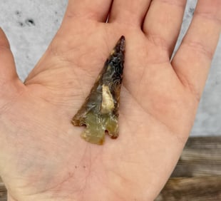 Ancient Native American Indian Arrowhead