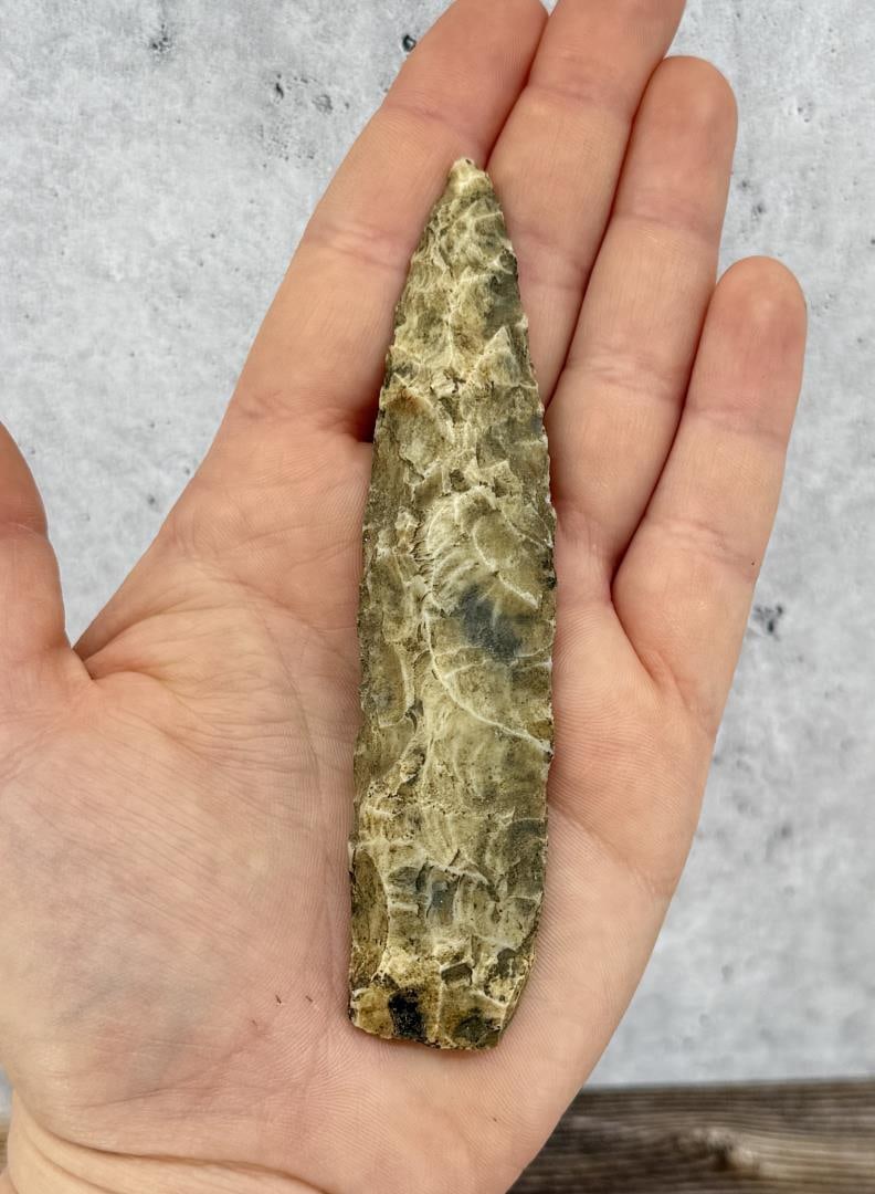 Ancient Native American Indian Arrowhead Spear (1 of 3)