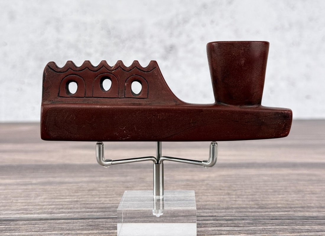 Great Lakes Native American Indian Catlinite Pipe (1 of 6)