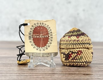 Makah Northwest Coast Native American Basket