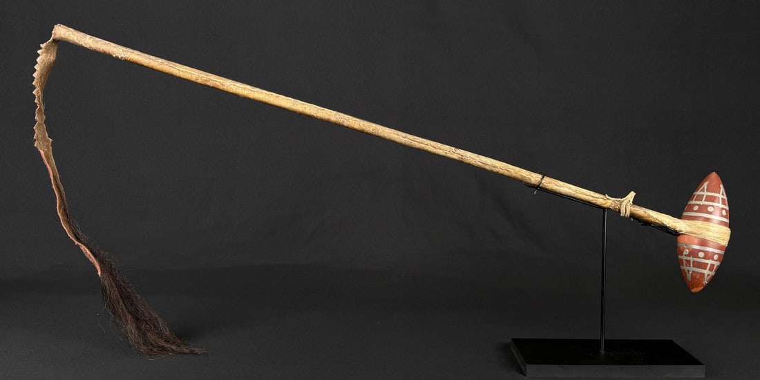 Sioux Inlaid Native American Indian War Club (1 of 7)