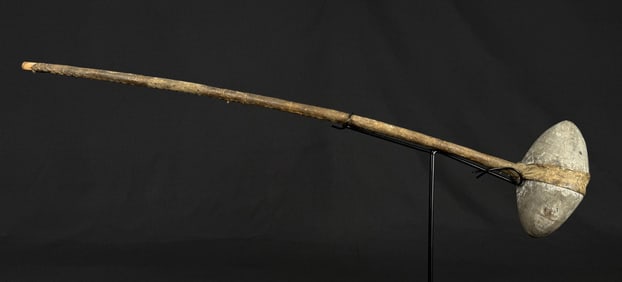 Antique Plains Native American Indian War Club