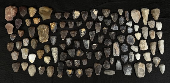 Ancient Native American Indian Stone Tools