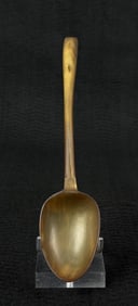 Haida Northwest Coast Indian Sheep Horn Spoon